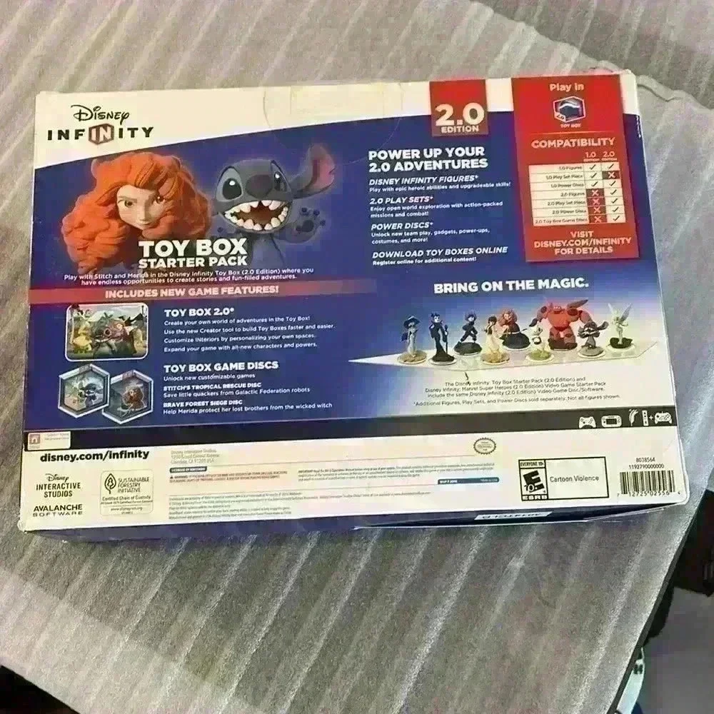 Wii U 2.0 Disney Infiniti Toy Box Starter Pack - Picture 2 of 2